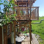Apartman Schaeferwagen Mit Dachterrasse An Der Pferdekoppel Haus im Wald