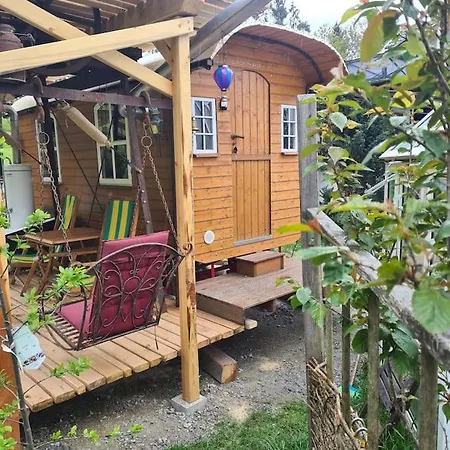 アパート Schaeferwagen Mit Dachterrasse An Der Pferdekoppel *